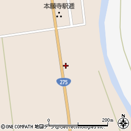 北海道雨竜郡沼田町北竜411周辺の地図