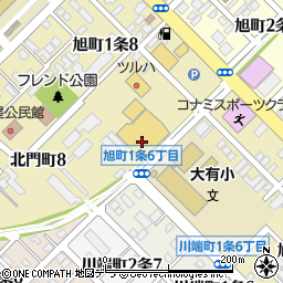 株式会社ロバ菓子司　ヴィバ・ロバ旭町ダイイチ店周辺の地図