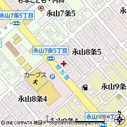 株式会社菊地　旭川営業所周辺の地図
