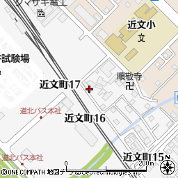 北海道旭川市近文町17丁目3039周辺の地図