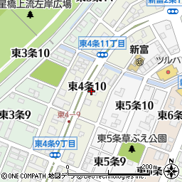 フルテック株式会社旭川支店周辺の地図