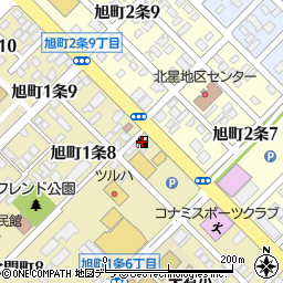 ＥＮＥＯＳ旭町ＳＳ周辺の地図