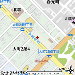 出光リテール販売株式会社　北海道カンパニー大町サービスステーション周辺の地図