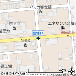 豊地１８周辺の地図