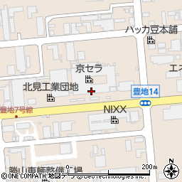 京セラ周辺の地図