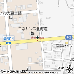 株式会社エネサンス北海道　北見支店周辺の地図