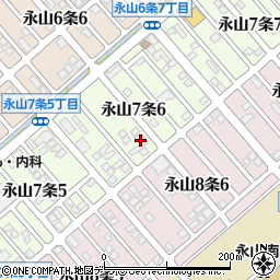 ７・６マンション周辺の地図