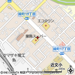 旭川石油株式会社　車検センター周辺の地図