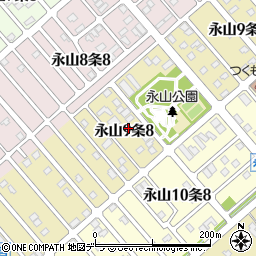 北海道旭川市永山９条8丁目4周辺の地図