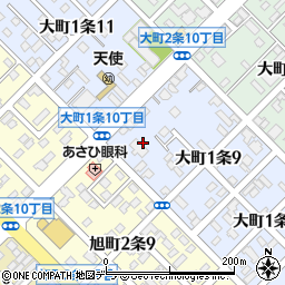株式会社旭川公益社　北斎場周辺の地図