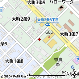セカンドストリート　旭川大町店周辺の地図