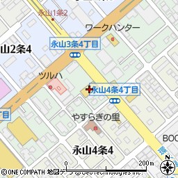 株式会社はるやまチェーン　永山店周辺の地図