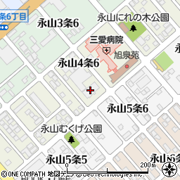 株式会社北海道日立　旭川支店周辺の地図