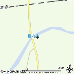相内橋周辺の地図