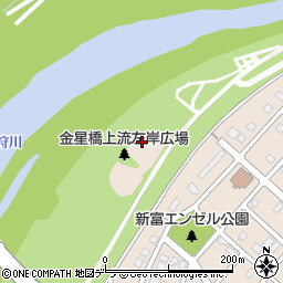 北海道旭川市新富１条2丁目周辺の地図