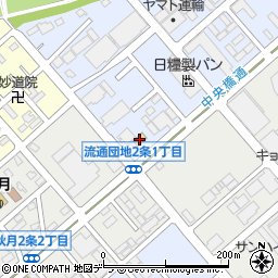 セイコーマート旭川流通団地店周辺の地図
