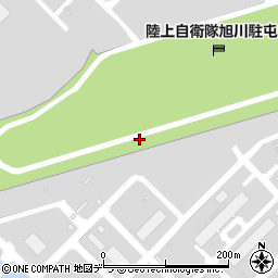 北海道旭川市春光町周辺の地図