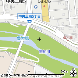 無加川橋周辺の地図