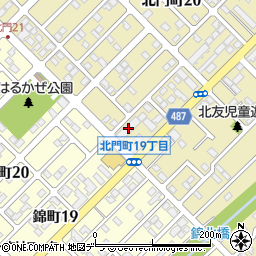 道銀旭川アパート周辺の地図