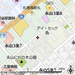 カラールＢ周辺の地図