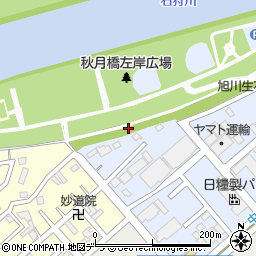 日糧製パン株式会社　旭川工場周辺の地図