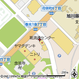 スタジオマリオ旭川・春光店周辺の地図