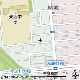 北海道北見市光西町186-24周辺の地図