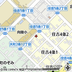 旭川興信所周辺の地図