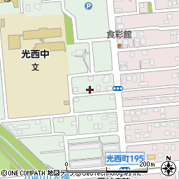 北海道北見市光西町186-10周辺の地図