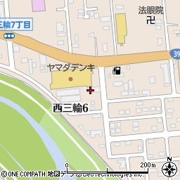 株式会社クワザワ北見支店周辺の地図