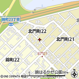 北海ケミー株式会社　旭川営業所周辺の地図