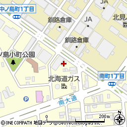 株式会社三光　北見支店周辺の地図
