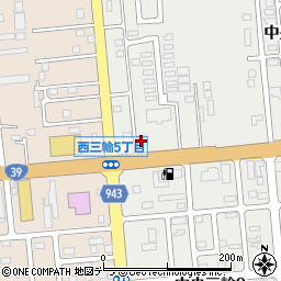 北海道ヨコハマタイヤ販売株式会社　北見支店周辺の地図