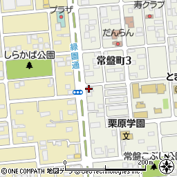 日本聖公会　北見聖ヤコブ教会周辺の地図