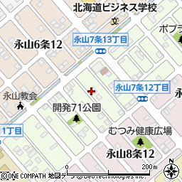 石油共販株式会社　旭川支店周辺の地図