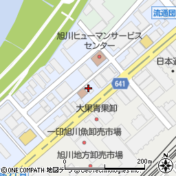 旭川信用金庫流通団地支店周辺の地図