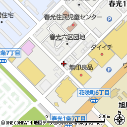 炭火焼き肉 金花郎 春光店周辺の地図