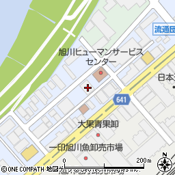 北海道旭川市流通団地２条3丁目43周辺の地図