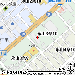 日立建機株式会社　旭川支店周辺の地図