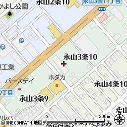 日立建機株式会社　旭川支店周辺の地図