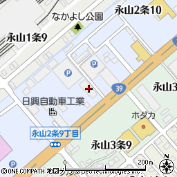 千代田電装工業株式会社　永山サービスセンター周辺の地図