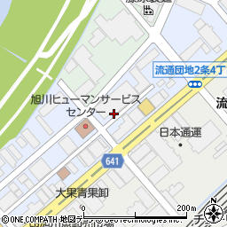 北海道フーズ輸送株式会社周辺の地図