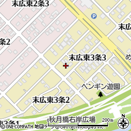 上川更生ハイム　末広デイセンター周辺の地図