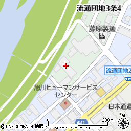 藤原製麺株式会社　第一工場周辺の地図