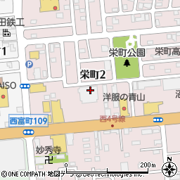 パチンコパーラー　東和北見店周辺の地図