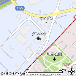 株式会社ダンネツ　旭川工場周辺の地図