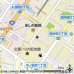 さくら薬局北見南仲町店周辺の地図