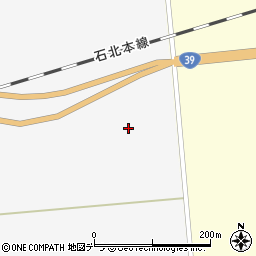 北海道北見市美園44周辺の地図