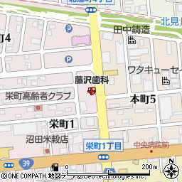藤沢歯科クリニック周辺の地図