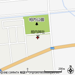 相内神社周辺の地図